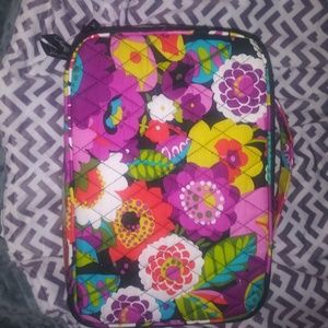Vera Bradley rote and cosmetic bag